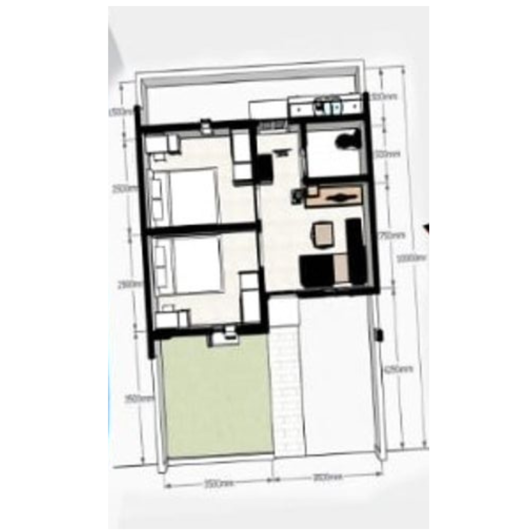 Layout Tipe 36/70